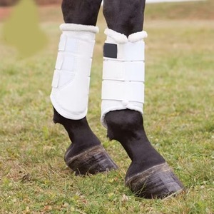 Top Trending Shiny Protection <b>Boots</b> with Glitter with Hook-and-loop Closure, Horse Riding Glitter Protection <b>Brushing</b> <b>Boots</b> - Product Image 3