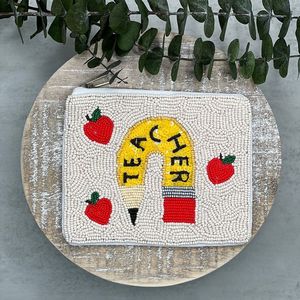 Porte-monnaie miniature perlé de haute qualité, fait main, pour femmes, avec un design élégant à prix avantageux - Product Image 3