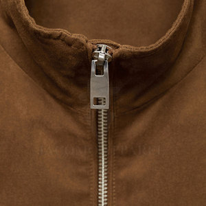Classic Style Casual Wear Winter <b>Suede</b> Leather <b>Jacket</b> Durable Look Comfortable Construction Suitable For Daily Outfits - Product Image 5