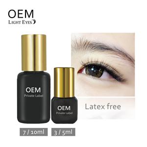 Private Label OEM <b>Lash</b> Glue 5ML Low Fume Long Lasting Eyelash Extension <b>Adhesive</b> for Professional Use - Product Image 6