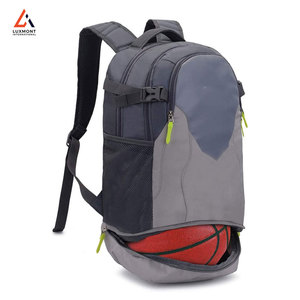 Sac de sport pour entraînement de basketball avec section pour ballon et design multi-poches pour un rangement optimal, best-seller - Product Image 1