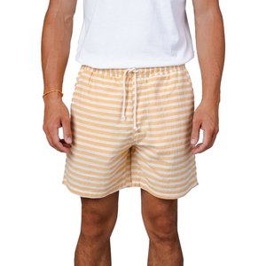Shorts de survêtement décontractés pour hommes en coton 100 % avec poches latérales vintage et motif uni – Design et marque personnalisables – Grande Vente - Product Image 3