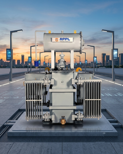 Transformateur de distribution industriel refroidi à l'huile 800 KVA, classe de tension 20 KV, 400V secondaire, 50 Hz, refroidissement ONAN ONAF, cuivre - Product Image 3