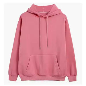 เสื้อฮู้ดแบบสวม Unisex ปี 2026 สไตล์สตรีทแวร์ใหม่ ปักโลโก้  ย้อมสีพื้น สำหรับฤดูหนาว วัสดุโพลีเอสเตอร์/คอตตอน ลายเรียบ - Product Image 2