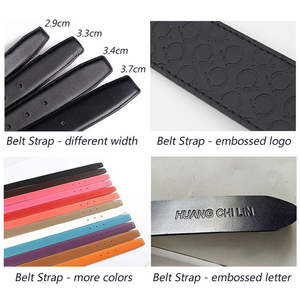 Ceinture en cuir de vache véritable de qualité supérieure pour homme, classique, décontractée, boucle en acier, longueur réglable, écologique, durable - Product Image 4