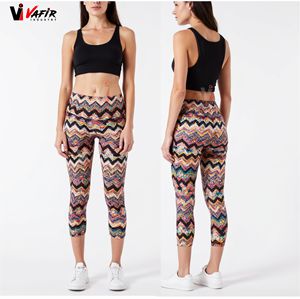 Leggings de yoga sans couture taille haute pour femmes, séchage rapide, en Spandex, pour le jogging, effet push-up, pantalon amincissant, ODM, grandes tailles, fitness, gym, exercice - Product Image 6