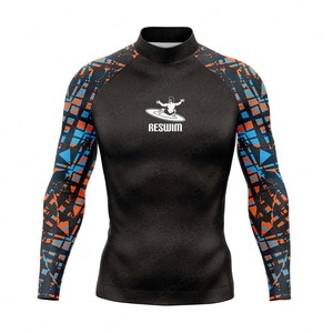 เสื้อรัดกล้ามเนื้อ BJJ MMA แบบสั่งทำพิเศษสำหรับผู้ชาย เสื้อคอมเพรสชั่นสำหรับออกกำลังกายและฝึกซ้อม ชุดกีฬาแห้งเร็ว - Product Image 6