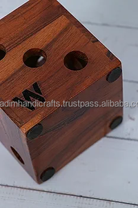 Handcrafted Wooden Paperweight, Elegant Decorative Art Piece with Complete Design, Perfect for Trophies, Medals, and <b>PLAQUES</b> - Product Image 2