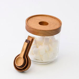 Ustensiles de cuisine en bois compostables, cuillères à poudre en bois, ustensiles de cuisine essentiels, cuillères doseuses pour haricots en gros - Product Image 6