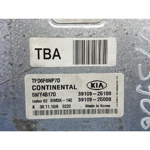 ECUs y Módulos de Computación Optima Usados 3910925100 - Product Image 3