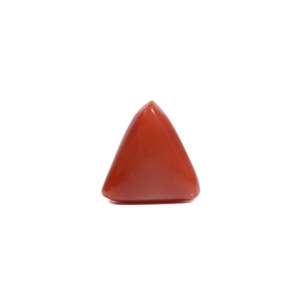5.6 Carat Handcrafted Red Coral Loose Gemstone for Fine Jewelry - Product Image 2