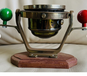 Maritime vintage <b>Antique</b> Coubro & Scrutton Brass Nautical <b>Compass</b> London - Product Image 3