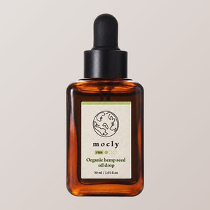 Cuidado facial coreano K-Beauty Mokeulri, gotas de aceite de semilla de cáñamo orgánico 30ml, hecho en Corea, suero unisex para el cuidado de la piel. - Product Image 3
