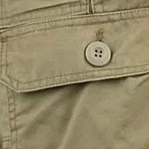 New High Quality Lightweight <b>Men's</b> Canvas Cargo Pants Mid Loose Fit Straight Leg Multi-Pocket Casual Outdoor Breathable <b>Khaki</b> - Product Image 4