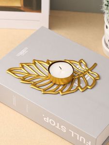 Made in India Iron & Glass Decorative T <b>Light</b> Candle Holder for Home Decoration Christmas Living Room Dining Cafe Tables Bulk - Product Image 5