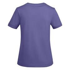 T-shirt basique en gros pour femmes, personnalisable avec logo, en coton et élasthanne, coupe ajustée, doux, respirant, manches courtes, décontracté, pour l'été - Product Image 2