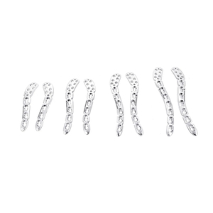 Kit de plaques LCP supérieures pour clavicule 2,7/3,5 mm, 8 pièces, implant vétérinaire en acier inoxydable - Product Image 2