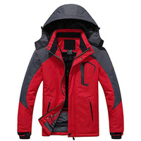 Blouson Bomber Homme Haute Performance Imperméable pour l'Extérieur Hiver Tissu Léger Respirant Écologique Col Montant