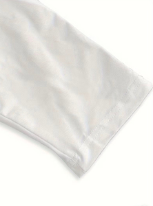 T-shirt de sport surdimensionné personnalisé pour homme, manches longues, impression de numéro, streetwear, coton et polyester, chemise décontractée - Product Image 2