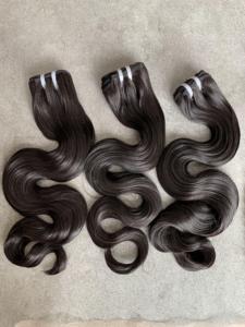 Haute Qualité 100% Vierge Remy Corps Humain Vague Toutes Les Couleurs Bundles Attaché À La Main Unique Trame Directe Du Vietnam - Product Image 5