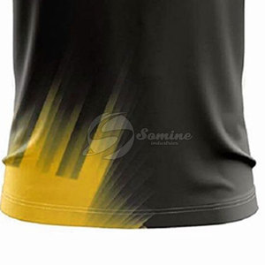 เสื้อและกางเกงกีฬาคริกเก็ตโพลีเอสเตอร์แบบใหม่ล่าสุด คุณภาพสูง ขายส่ง รับผลิตตามสั่ง - Product Image 5