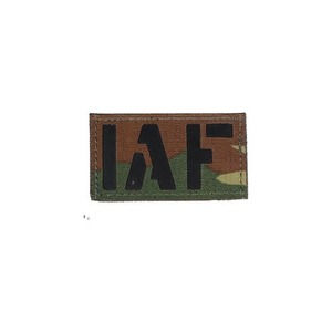 IAF Laser Cut Embroidered Flower Shape Nonwoven Felt 600D <b>Sew</b>-<b>On</b> Style Camouflage Background <b>Patch</b> - Product Image 4