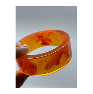 Brazalete de Resina Sólida y Multicolor, Joyería de Disfraces Personalizada - Product Image 2