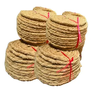 热销产品棕榈垫/椰壳绳最佳尺寸100m，200m工厂定价海上解决方案: 椰壳绳来自越南