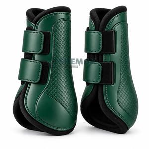 Botas ligeras para cepillado de caballos con forro acolchado, cierres seguros y soporte flexible para un uso ecuestre diario cómodo. - Product Image 3