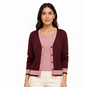 Ensembles coordonnés raffinés pour femmes – Tenues décontractées et élégantes en maille, qualité supérieure 100 % coton/laine, respirantes, vente en gros, élégantes - Product Image 1