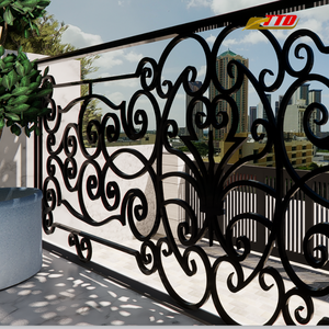 Garde-corps de luxe en fer fabriqué au Vietnam pour la décoration intérieure de grands balcons - Product Image 3