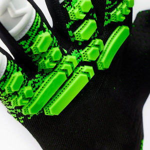 Guantes de Portero de Fútbol Profesionales, Palma de Látex de 4 mm de Grosor, Antideslizantes, Duraderos y Transpirables, para Entrenamiento - Product Image 4