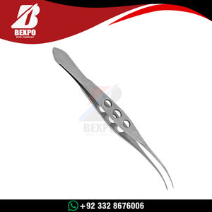 Pinzas de Sutura Bexpo, Instrumento Quirúrgico Oftálmico de Acero Inoxidable, Herramienta Reutilizable de Precisión para Manipulación de Suturas y Microcirugía - Product Image 4