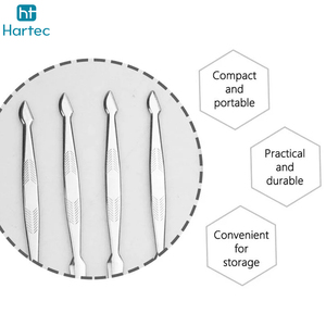 Newest Dual-Sided Stainless Steel Cuticle Nail Pushers For Salons Premium Quality Manicure Pedicure <b>Tools</b> For Professional Use - Product Image 2