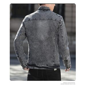 Custom Denim <b>Jacket</b> <b>Men</b> Work Hunting Windproof <b>Utility</b> Duck Canvas <b>Jacket</b> Jeans Work <b>Jacket</b> For <b>Men</b> - Product Image 6