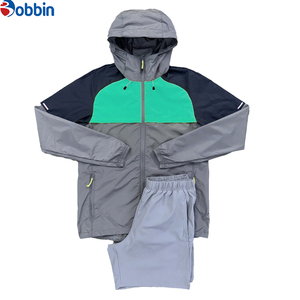 Custom Patchwork Lightweight Spring <b>Hip</b> Hop Street Wear Nylon Tracksuit Windbreaker Shorts Track Jacket Set Waterproof High - Product Image 4