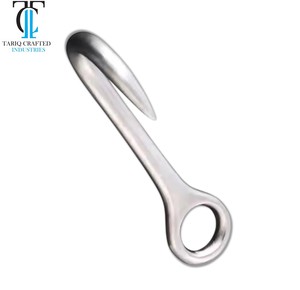 Gancho Obstétrico de Grado Médico, Acero Inoxidable, Instrumento Quirúrgico Veterinario Reutilizable para Uso en Hospitales de Animales, TARIQ CRAFTED - Product Image 1