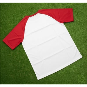Custom Men's High <b>Collar</b> <b>T</b>-<b>Shirts</b> Sublimation Transfer Print Cotton/Bamboo Fleece Fabric Anti-Pilling Quick Dry for Sports - Product Image 2