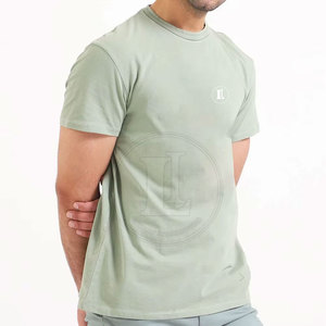 Camisetas de Lona 100% Algodón Transpirables y Modernas para Hombre, de la Mejor Calidad, con Logotipo y Estilo Personalizados, Venta al Por Mayor - Product Image 3