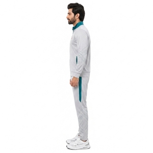 Conjunto Deportivo para Hombre, Tejido Ligero de Secado Rápido, Chaqueta Transpirable, Pantalones a Juego, Ajuste Atlético Flexible - Product Image 4