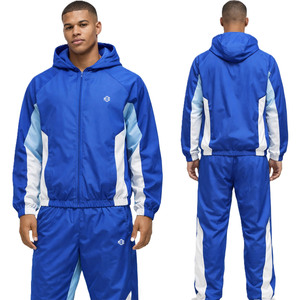 Veste OEM personnalisée pour hommes, survêtement léger avec coupe-vent zippé, streetwear, faible MOQ, vêtements d'extérieur avec logo personnalisé, vente en gros - Product Image 1