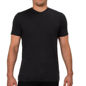 T-shirt en coton tricoté de qualité supérieure pour homme, longueur normale, tissu respirant anti-boulochage à séchage rapide pour un look impeccable et un confort quotidien - Product Image 5