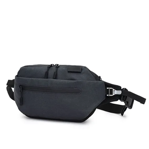 Riñonera cruzada con cinturón ajustable, resistente al agua, para hombre, de neopreno, unisex, para deportes al aire libre. - Product Image 3