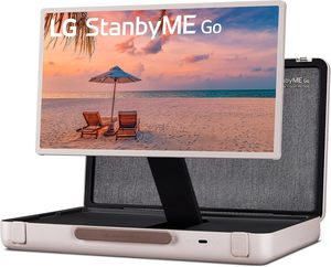 Pantalla táctil inteligente portátil StanbyME Go de 27 pulgadas y 1080P (27LX5QKNA, modelo 2023), color beige relajante - Product Image 3