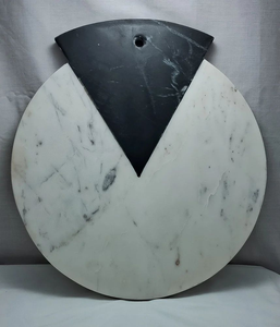 Tabla de Queso de Mármol Personalizada, Ecológica, Elegante y Duradera para el Hogar y la Cocina, Apta para Lavavajillas, para Cortar Alimentos, Servir Pizza - Product Image 5