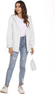 Chaquetas Cortavientos Deportivas de Invierno para Mujer, Acabado en Lona, Logotipo Personalizado Impreso, Transpirables, Ligeras, de Secado Rápido - Product Image 2