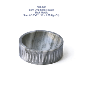 Tazón Artesanal de Mármol Blanco Opulento, Hecho a Mano con Piedra Natural, Elegante Vajilla para Cocina y Comedor, Precio de Mayoreo - Product Image 6