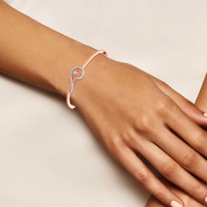 Elegant Rose Gold 18K Lab Grown Diamond Spiral <b>Bangle</b> <b>Bracelet</b> Intricate Circular Design Sparkling Stones Sophisticated - Product Image 3