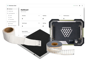 Lector RFID UHF Fijo de 4 Puertos para IoT, Identificación por Protocolo 6C, Banda de 860-960 MHz, Plástico, Distancia de Lectura de 8 cm, Impinj - Product Image 2