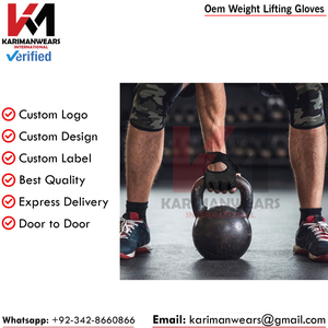 Gants de musculation personnalisés avec logo pour hommes et femmes, antidérapants, pour la salle de sport, l'entraînement et le fitness, fournisseur - Product Image 5